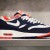 Nike Air Max 1 Essential „Total Crimson/Sail-Squadron Blue-Obsidian”