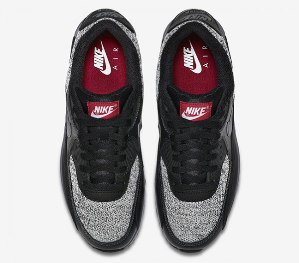 Nike Air Max 90 Essential - Black/Cool Grey-Anthracite-University Red 9