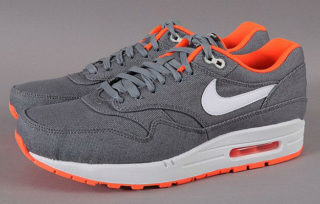 nike air gray and orange
