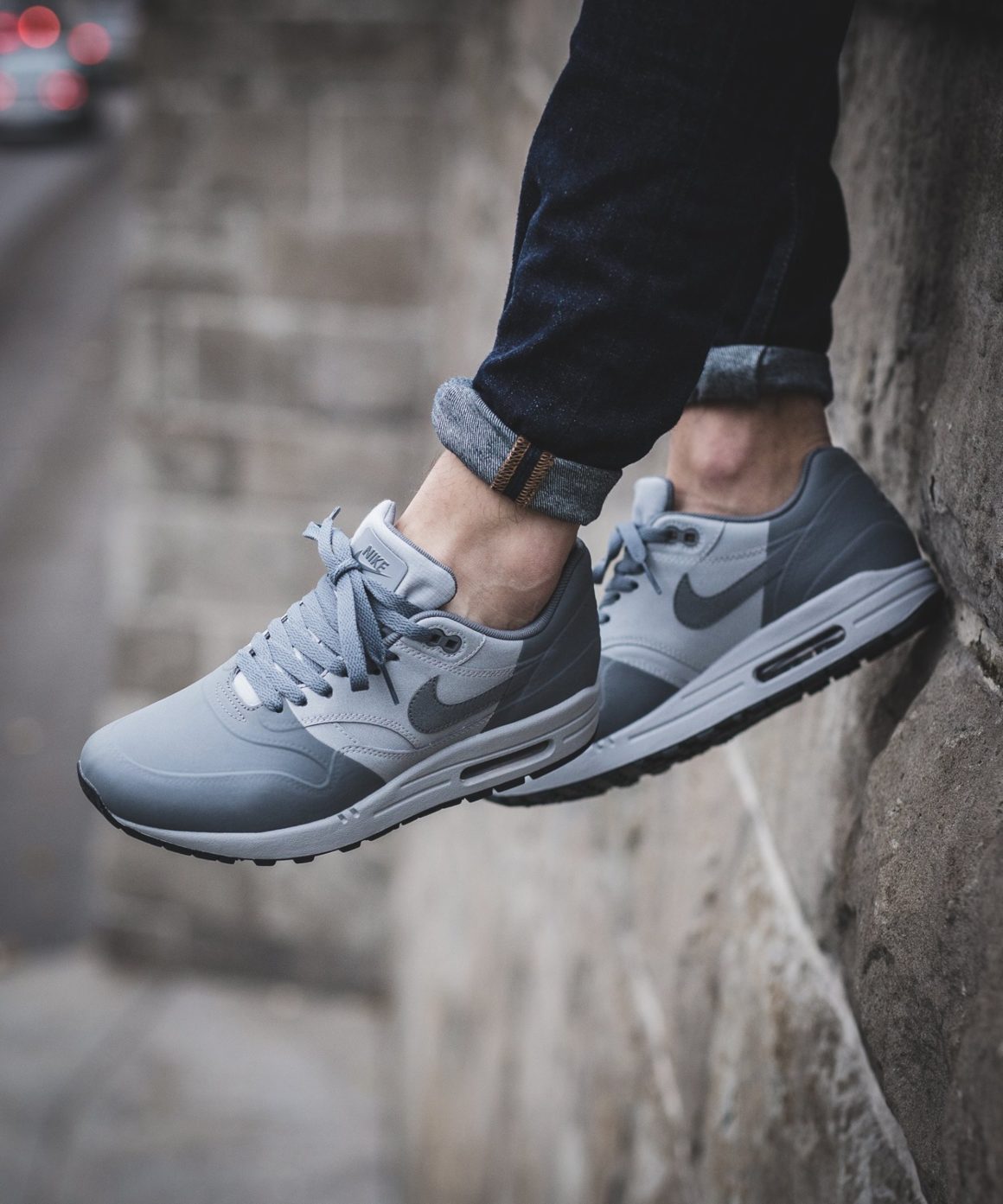 nike air max 1 grey wolf