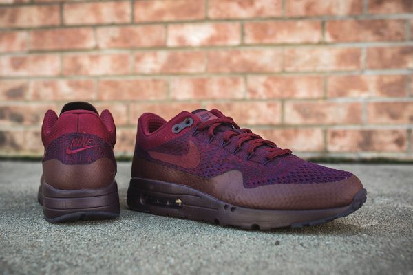 Nike Air Max 1 Ultra Flyknit - Grand Purple/Team Red 2