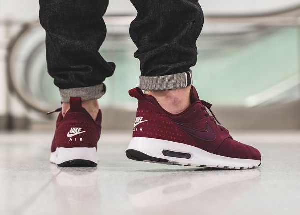Nike Air Max Tavas Leather - Night Maroon/Team Red-Sail 3