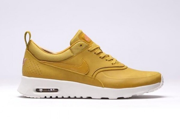 Nike Air Max Thea Premium - Dark Citron/Dark Citron-Slate 4