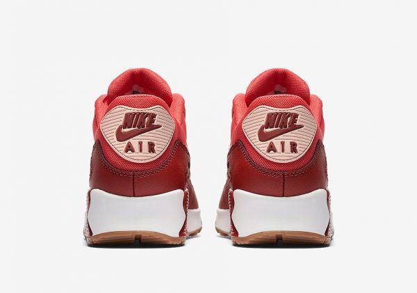 Nike WMNS Air Max 90 Essential - Ember Glow/Arctic Orange-Dark Cayenne-Summit White-Gum Medium Brown 4