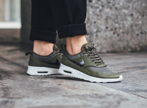Nike WMNS Air Max Thea - Medium Olive/Black-Summit White 2